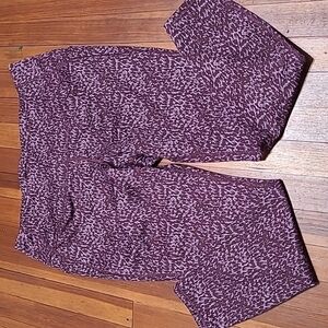 ALL IN MOTION High-Waist thick 2 pocket Stretch Legging XL Burgundy